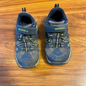 GUC merrell trail chaser hiking shoes size 9 c